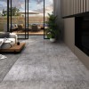 Plăci pardoseală autoadezive, gri beton, 5,21 m&sup2;, 2 mm, PVC