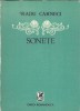 Sonete de Radu Carneci - Editia 1983, Carte Romaneasca, Poezie Romana Clasica Romana
