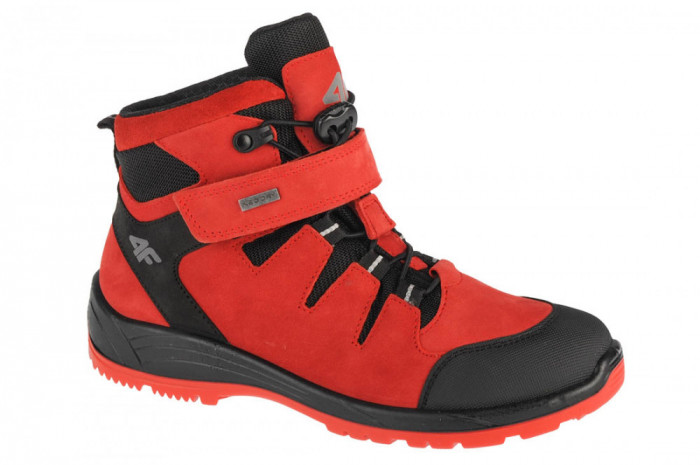 Pantofi de trekking 4F Junior Trek HJZ21-JOBMW253-62S roșu