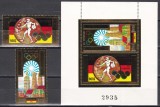 Cambogia 1972-J.O. Munchen, PA,Serie+Colita, Folie de Aur,Cota 160 Euro,RARE,MNH, Nestampilat