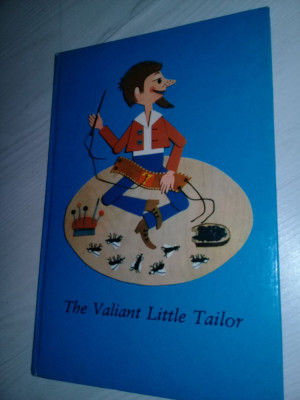 Carte veche copii-brothers grimm,The valiant little tailor,Engleza,printata RDG foto