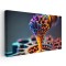 Tablou plastic topit depus in forme 1744 Tablou canvas pe panza CU RAMA 60x120 cm