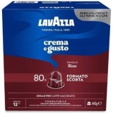 Cafea capsule Lavazza Crema e Gusto Ricco, compatibile Nespresso, 80 x 5.5g