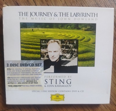Sting &amp;ndash; The Journey &amp;amp; The Labyrinth: The Music Of John Dowland [ CD + DVD ] foto