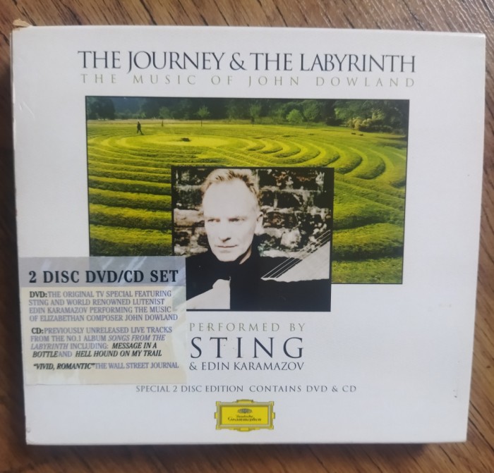 Sting &ndash; The Journey &amp; The Labyrinth: The Music Of John Dowland [ CD + DVD ]