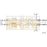 Cablu frana mana Ford Tourneo Connect, Transit Connect (P65, P70, P80) Cofle 105343, parte montare : spate