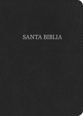 Rvr 1960 Biblia Letra Super Gigante Negro, Piel Fabricada foto