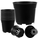 Set de 20 ghivece de producție pentru răsaduri, din plastic rezistent, 16 cm diametru, Gardlov