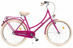 Bicicleta Oras Dhs Citadinne 2636 Roz M 26 inch foto