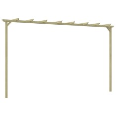 vidaXL Pergola de gradina, 360 x 200 x 60 cm, lemn de pin tratat foto