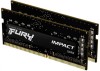 KINGSTON 32GB 3200MHz DDR4 CL20 SODIMM Kit of 2 FURY Impact, &quot;KF432S20IBK2/32&quot;