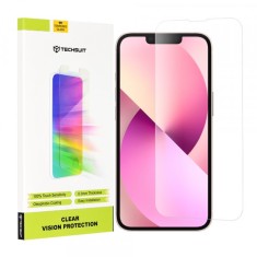 Folie de protectie Ecran Techsuit Clear Vision pentru Apple iPhone 13 mini, Sticla Securizata, Full Glue