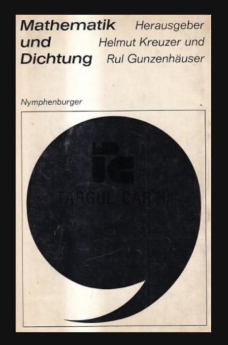 Matematik und Dichtung, ed. Helmut Kreuzer, R. Gunzenhauser