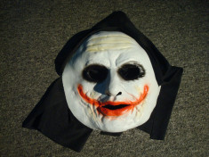 Masca silicon JOKER/Horror/Halloween/Groaza/Carnaval/Bal mascat/Costum tematic foto