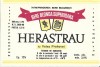 NI483 Etichetă bere superioară Herăstrău, tip Valea Prahovei, &Icirc;ntreprinderea Bere București