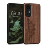 Husa Kwmobile pentru Xiaomi 12 Lite, Lemn, Maro, 59408.02, Carcasa