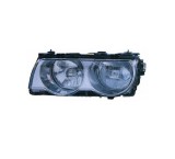 Far Bmw Seria 7 (E38), 09.1998-12.2001, montare fata, dreapta, H7+HB3; electric; rama argintie; halogen, MAGNETI MARELLI