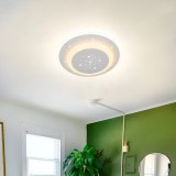 Lustra LED GUARELLA, 18W, lumina Rece/Calda/Neutra, Alb ModernLight Concept