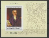 B1534 - Ungaria 1982 -Pictura bloc neuzat,perfecta stare