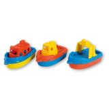 Set 3 Barcute Aqua Androni Giocattoli, Jucarii Nisip, 14cm, Plastic, Culori Asortate