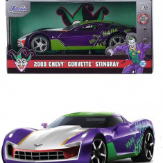 Masinuta Metalica Joker 2009 Chevy Corvette Stingray Scara 1:32 | Jada Toys