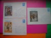 HOPCT PLIC LOT NR 42 -SET 3 PLICURI -COPII-OBICEIURI FOLCLORICE DE ANUL NOU -COSTUME--ROMANIA