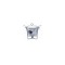 Vas termorezistent rotund adanc, pentru servit mancare, cu capac din inox, chafing dish cu lumanare, 4L, Kinghoff
