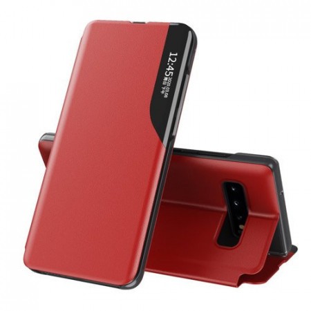 Husa Leather View Case Huawei P30 Pro rosie