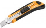 Cutter Tolsen 18x100mm, Lama Clic, 3 Lame incluse, ABS+TPR
