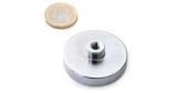 Magnet de prindere PM42 cu filet interior M6, putere N42