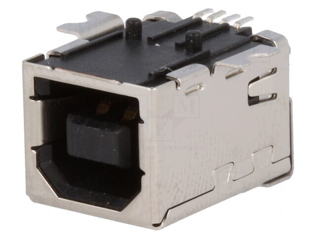 Soclu USB B pentru Placă PCB SMT 4 Pini Orizontal