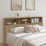 VidaXL Tăblie pat/dulap, lemn artizanal 200x19x103,5 cm lemn prelucrat