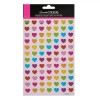 Autocolante Decorative, Set 84 Bucăți, Inimi, Multicolor, Oem