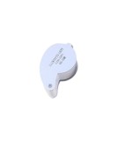 40x-zoom Lupa metal cu lumina LED inclusiv 3 baterii-Culoare Argint