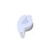 40x-zoom Lupa metal cu lumina LED inclusiv 3 baterii-Culoare Argint