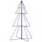 Brad de Craciun conic 160 LED-uri, 78x120 cm, interior/exterior