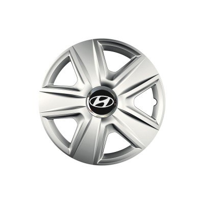 Set 4 capace roti Cu Inel Cromat Esprit R16 Compatibil Cu Hyundai foto