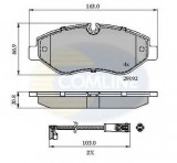 Set placute frana,frana disc VW CRAFTER 30-35 bus (2E) (2006 - 2016) COMLINE CBP21555