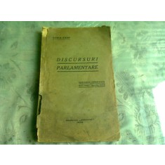 DISCURSURI PARLAMENTARE, SESIUNEA SENATULUI OCT. 1927 - APRILIE 1928 - HORIA CARP