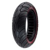 Anvelopă solidă ultra ușoară Ewheel 9,5x2,5 roșie pentru NIU