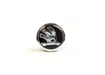 Capac janta Skoda 56MM negru cu argintiu foto