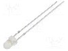 Dioda LED, 3mm, alb cald, 8400...10000mcd, 20mA, 2,7...3,4V, OPTOSUPPLY - OSM54K3132A-1-ST