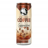 Energizant Hell Energy Coffee Cappuccino, 250 ml, Bautura Energizanta Hell Energy Coffee Cappuccino, Bautura Energizanta cu Cafea, Bautura Energizanta