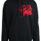 Visa Cash App RB hanorac de bărbați cu glugă Hugo oversize small logo black F1 Team 2024 - L