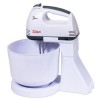 Mixer cu Bol Zilan Floria, 150W, 7 Viteze, 2.5L, Teluri si Carlige Inox