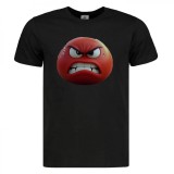 Tricou negru, Bad, bumbac 100%