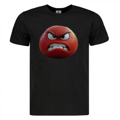 Tricou negru, Bad, bumbac 100% foto