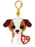 Ty Beanie Boos Hugo The Brown &amp; White Dog 8.5cm (1607-35258)
