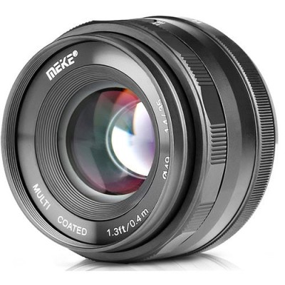 Obiectiv Manual Meike 35mm F1.4 APS-C foto