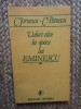 Valori Etice in Opera lui Eminescu - C. Jornescu, C. Petrescu, Minerva 1989